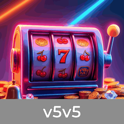 v5v5: Slots de Prêmios Progressivos, Jogos de Mesa Estratégicos, Experiência Imersiva com Dealer ao Vivo